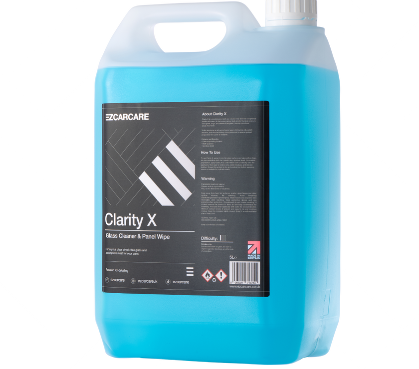 Clarity X - Window Cleaner & Panel Wipe