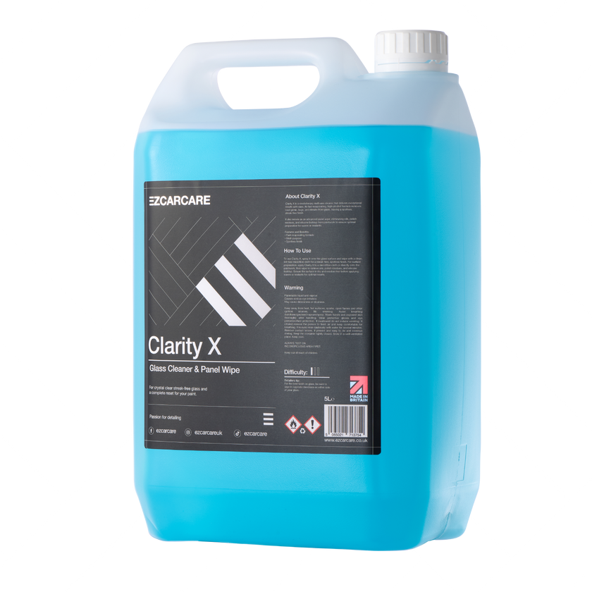 Clarity X - Window Cleaner & Panel Wipe